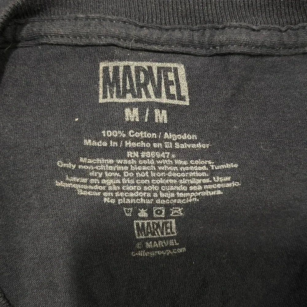Marvel Boys Spiderman Navy Short‎ Sleeve Crewneck Graphic Print T-Shirt Medium